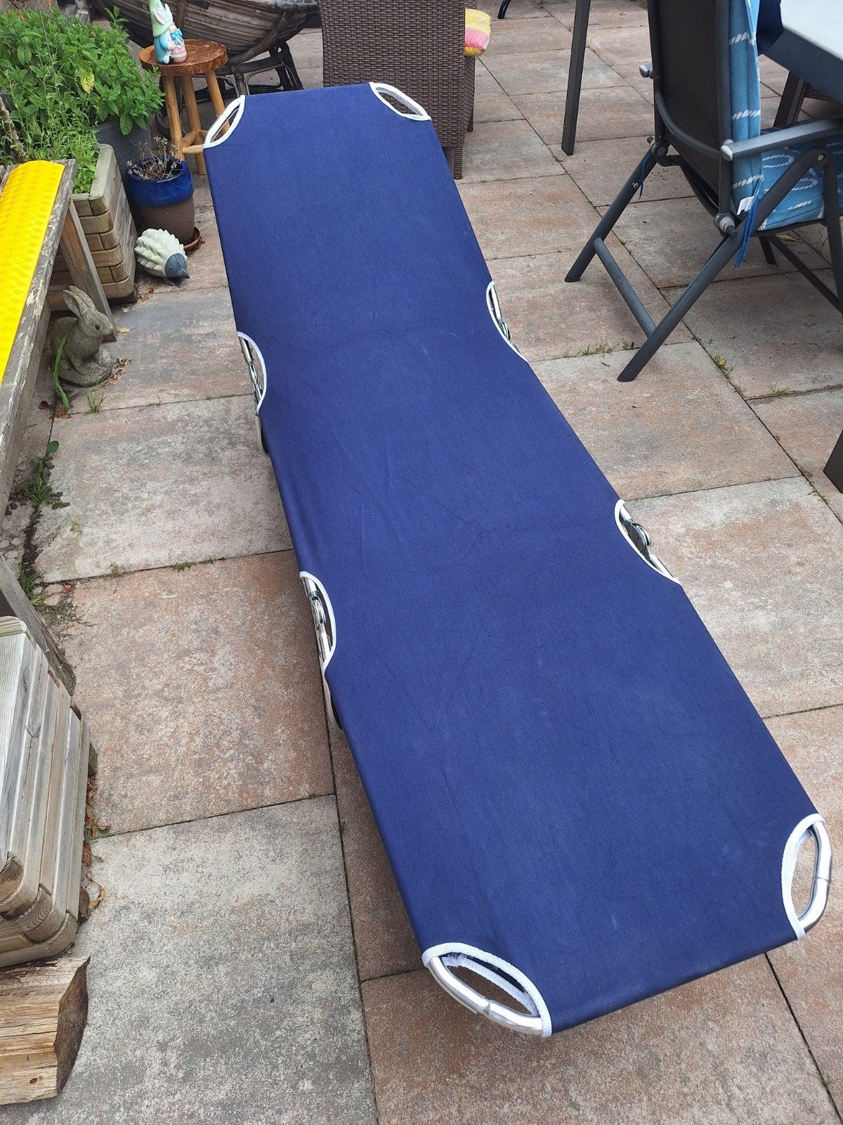 Opvouwbare stretcher, Ophalen, Gebruikt, Aluminium