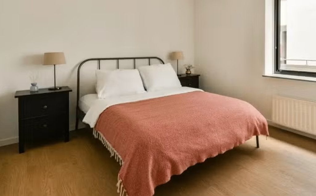 KOPARDAL Ikea Bed 140 x 200, Ophalen, Tweepersoons, 140 cm, Zo goed als nieuw