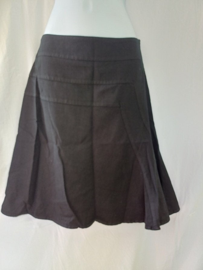 Mooie zwarte wollen rok, krijtstreep mt S merk Sissy Boy, ., Zwart, Ophalen of Verzenden, Zo goed als nieuw