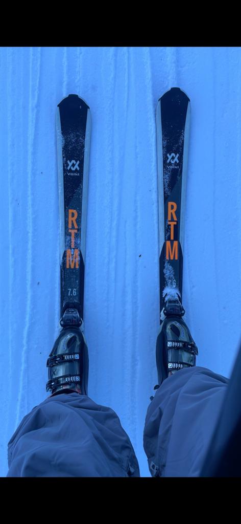 Völkl RTM 76 1.68 ski’s, 160 tot 180 cm, Zo goed als nieuw, Ski's, Ophalen