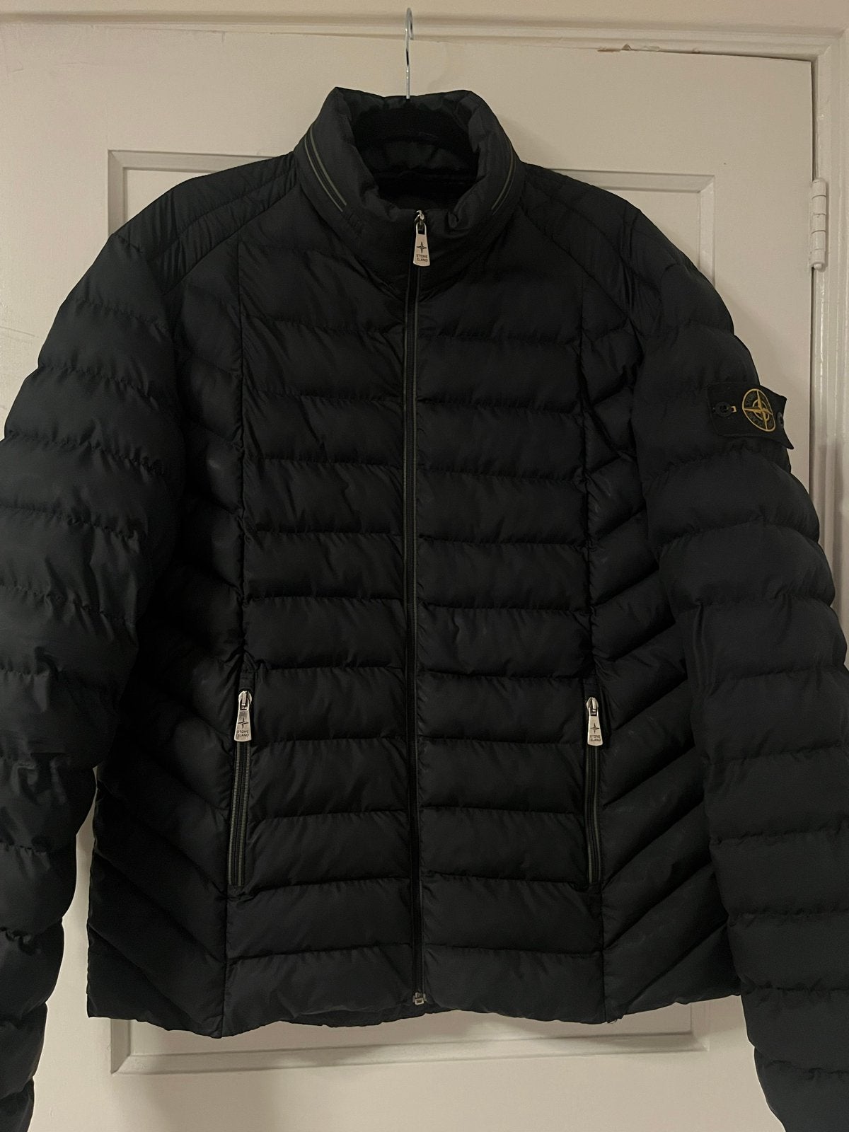 Stone Island David-TC donsjas - Zo goed als nieuw, Kleding | Heren, Ophalen of Verzenden, Zo goed als nieuw, Maat 56/58 (XL), Zwart