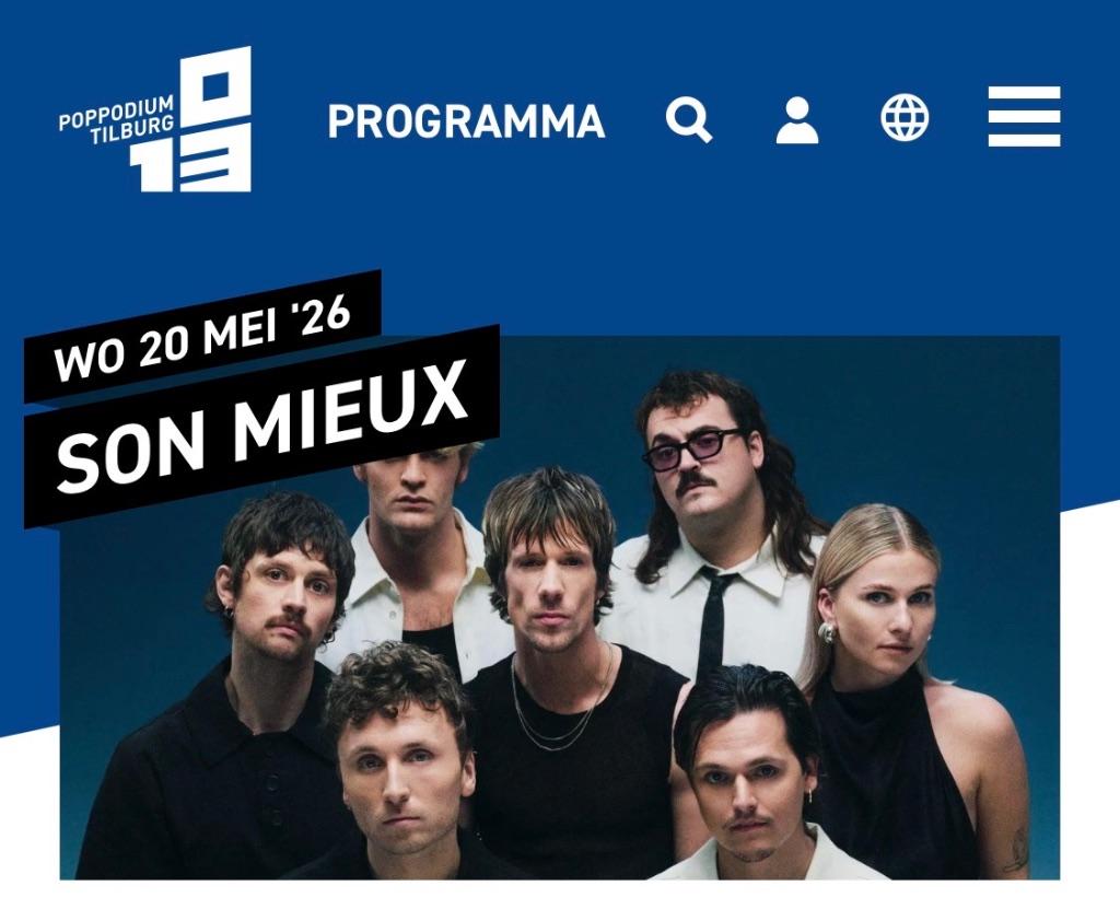 2 tickets Son Mieux 20 mei - 013 Tilburg, Tickets en Kaartjes, Concerten | Pop, Twee personen, Mei