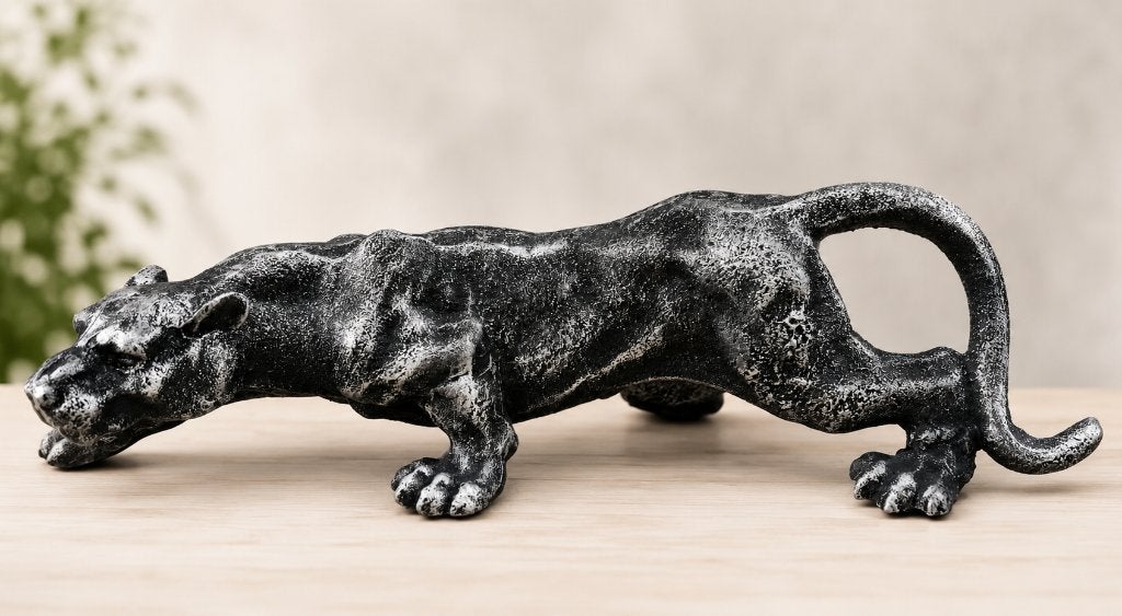 PANTER /kleur oud zilver / gietijzer