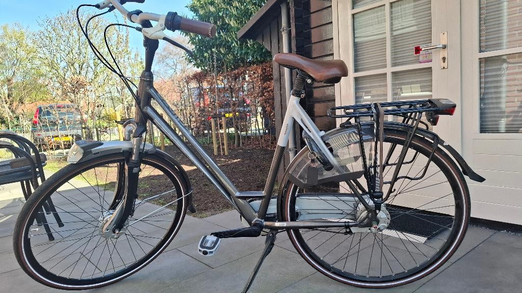 damesfiets Gazelle, Fietsen en Brommers, Fietsen | Dames | Damesfietsen, Gebruikt, Versnellingen, 56 cm of meer, Ophalen