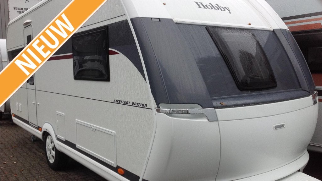 Hobby Excellent Edition 540 UL, Caravans en Kamperen, Rondzit, Hobby, Serviceluik, 6 tot 7 meter