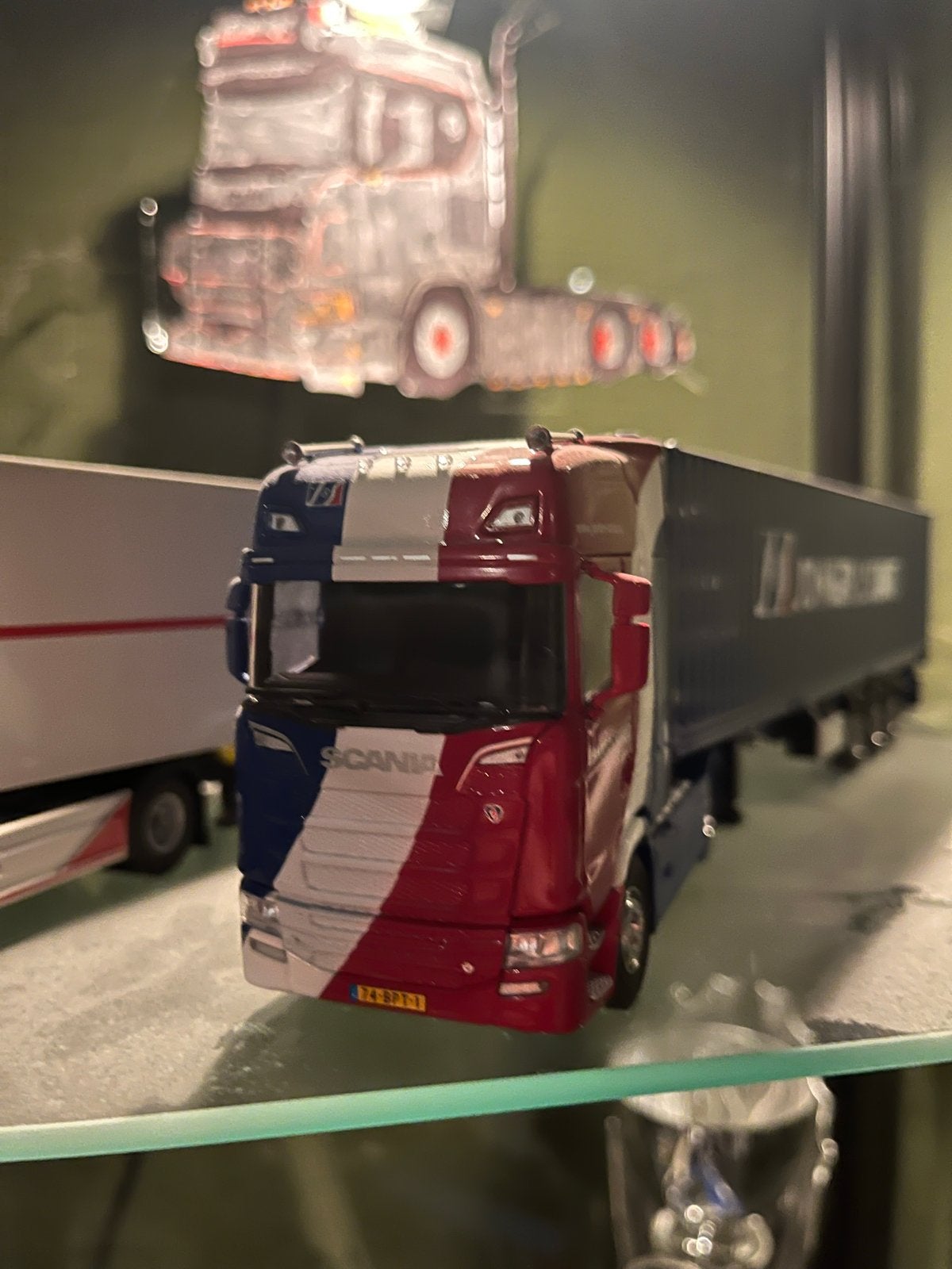 Miniatuur vrachtwagen Jonker & Schut schaal 1:50, Ophalen of Verzenden, Zo goed als nieuw, Bus of Vrachtwagen, Overige merken
