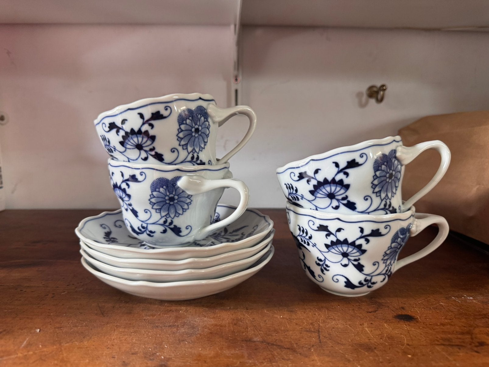 Servies Blue Danube, Antiek en Kunst, Ophalen of Verzenden