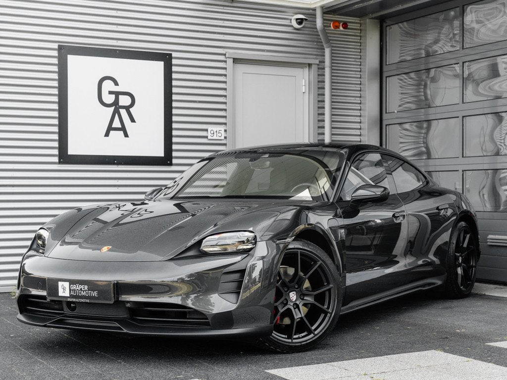 Porsche Taycan 4S Performance Boost 93 kWh | PANORAMA | SPOR, Auto's, Porsche, Gebruikt, Zwart, 4 stoelen, Leder