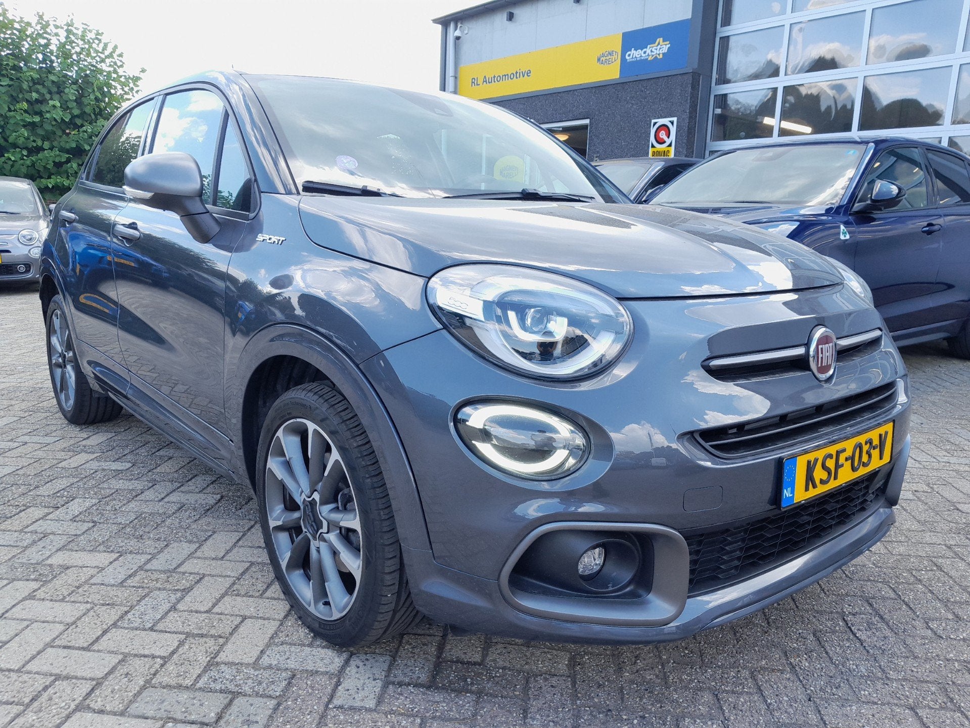 Fiat 500 X 1.3 GSE Sport - Automaat - Navigatie - Camera, Auto's, Dealer onderhouden, Gebruikt, 4 cilinders, 150 pk