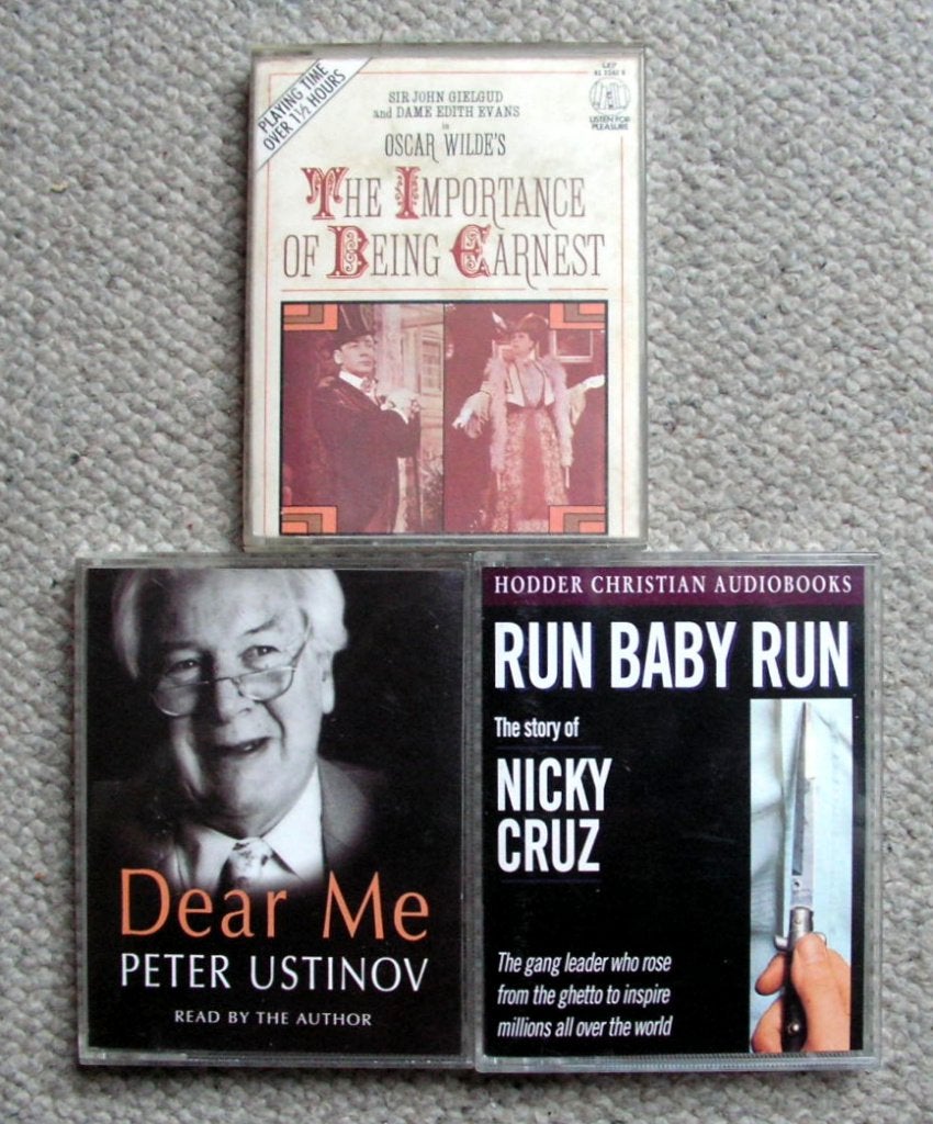 Luisterboeken Engelstalig 2 cassettes per set €8 per stuk ZG, Ophalen of Verzenden, Cassette, Volwassene