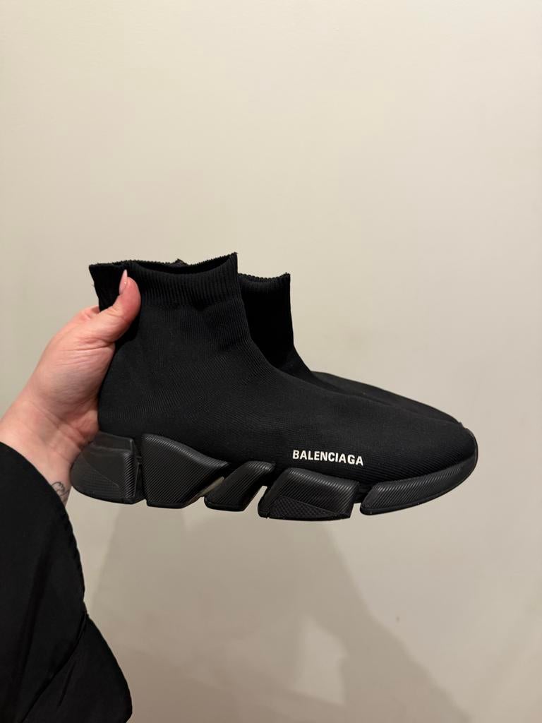 Balenciaga Speed Trainer sok schoenen, Ophalen of Verzenden, Zo goed als nieuw, Zwart, Sneakers of Gympen