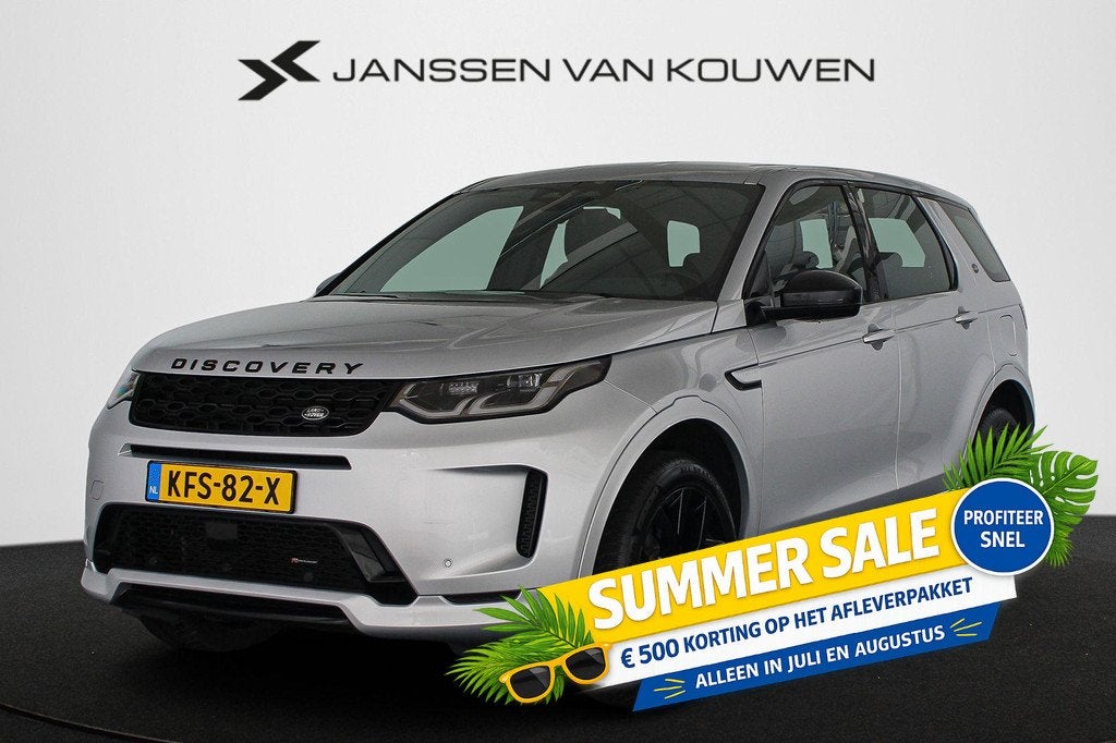 Land Rover Discovery Sport P300e 1.5 R-Dynamic SE Leder Acht, Auto's, Land Rover, Automaat, 309 pk, 1497 cc, Gebruikt