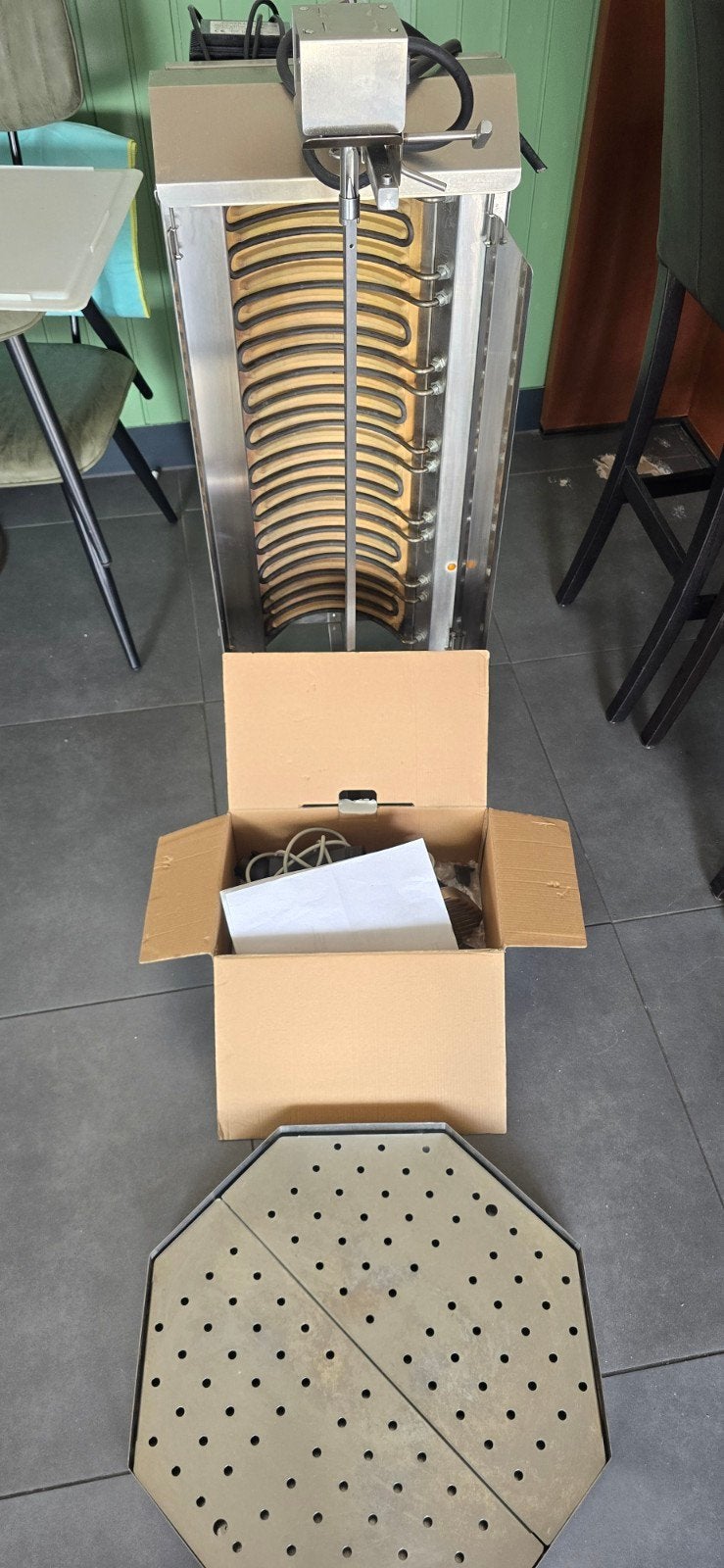 Combisteel doner kebab machine, Ophalen, Zo goed als nieuw, Overige merken
