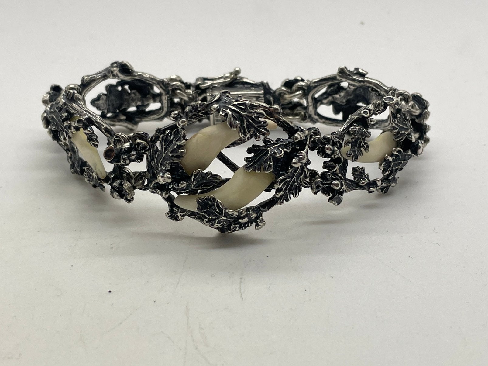 G198 Prachtige vintage trachten armband (zeldzame vondst), Sieraden, Tassen en Uiterlijk, Ophalen of Verzenden, Zilver, Armband