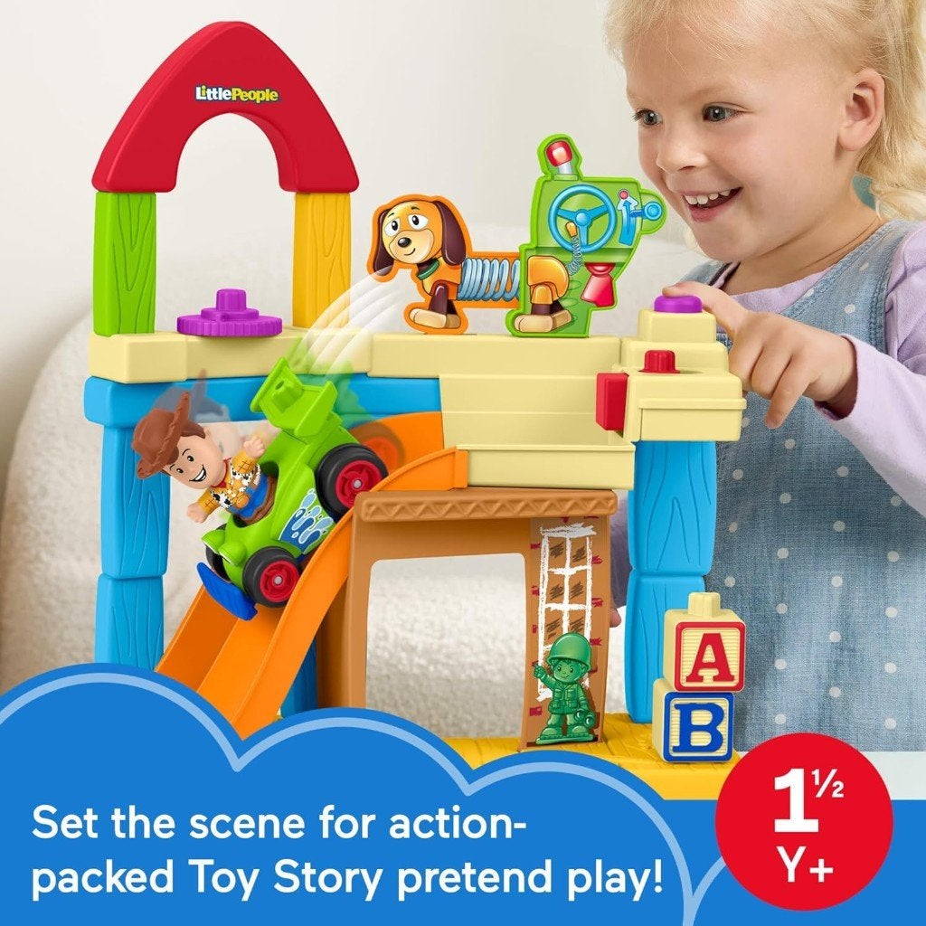 Little People Disney Pixar Toy Story – Andy’s Kamer, Ophalen of Verzenden, Overige figuren, Nieuw, Beeldje of Figuurtje