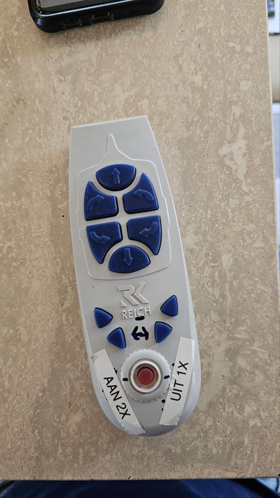 Reich Move Control Compact Mover Afstandsbediening, Caravans en Kamperen, Caravan accessoires, Ophalen of Verzenden, Gebruikt