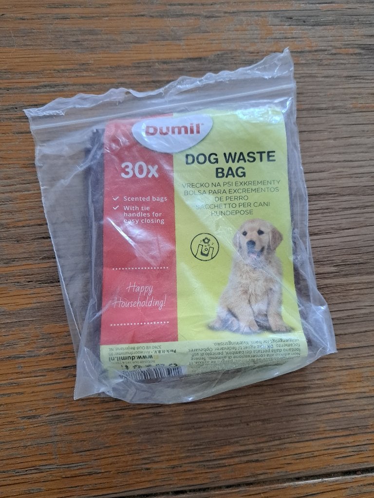 honden poep zakjes 30 stuks, Ophalen of Verzenden, Nieuw
