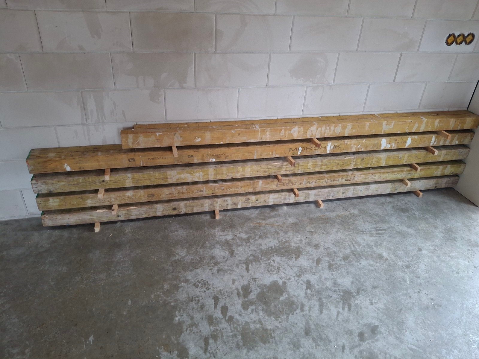 Metselprofielen 10 stuk, Doe-het-zelf en Verbouw, Ophalen, Gebruikt, 250 tot 300 cm, Overige typen