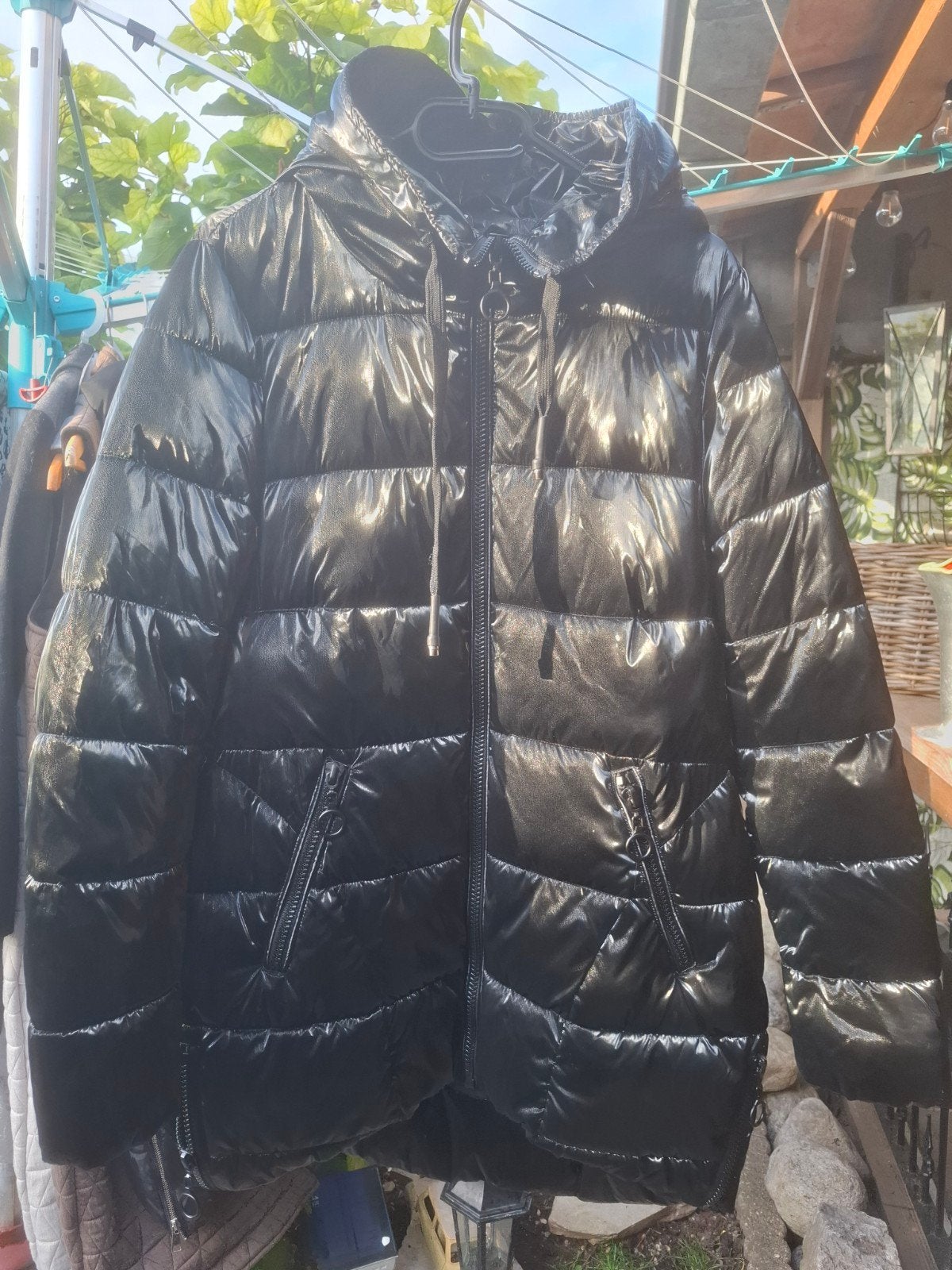 Nieuwe zwarte lakjas (LM) - Fly Luxury, Maat 38/40 (M), Zwart, Fly Luxury, Nieuw