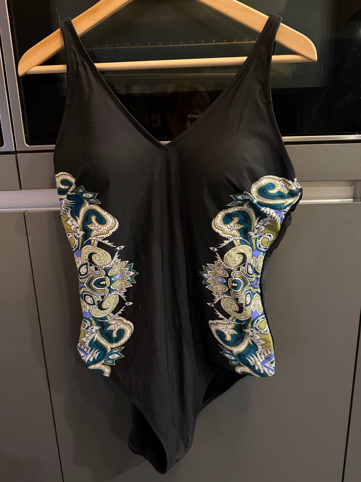 Nieuw Solano Badpak - Zwart met print - Maat XL, Kleding | Dames, Ophalen of Verzenden, Nieuw, Zwart, Badpak