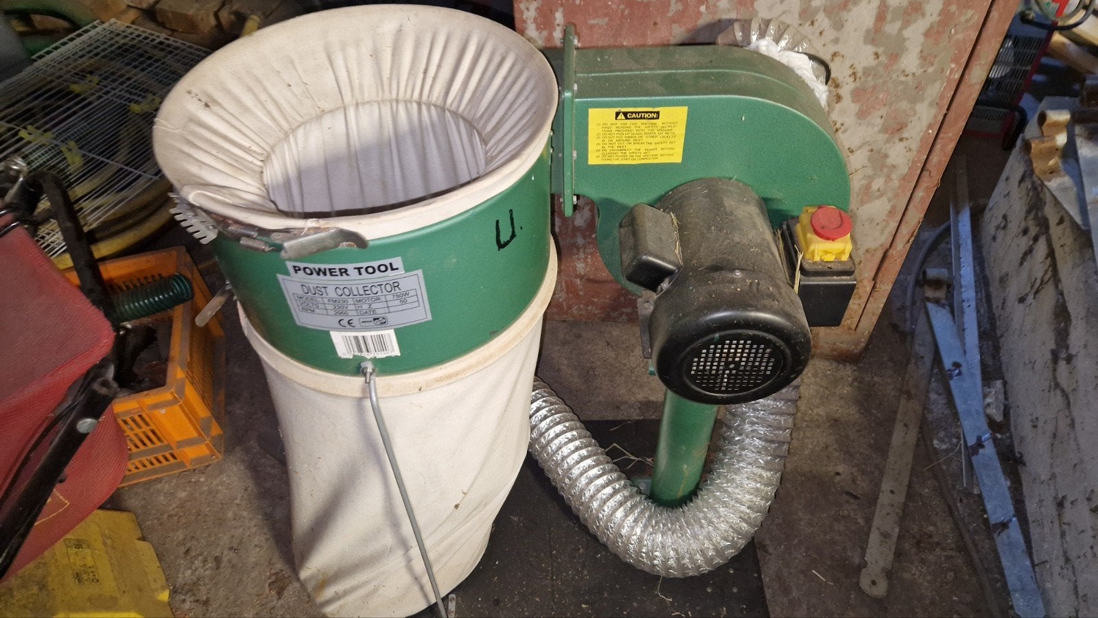 Power Tool Stofafzuiger FM230 - 750W, Ophalen, Gebruikt, Afzuiger