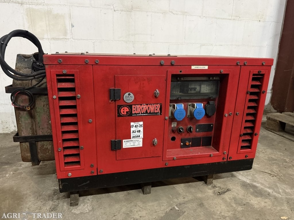 Kubota diesel aggregaat | Europower | geluidsgedempt, Zakelijke goederen, Machines en Bouw | Aggregaten, Ophalen of Verzenden