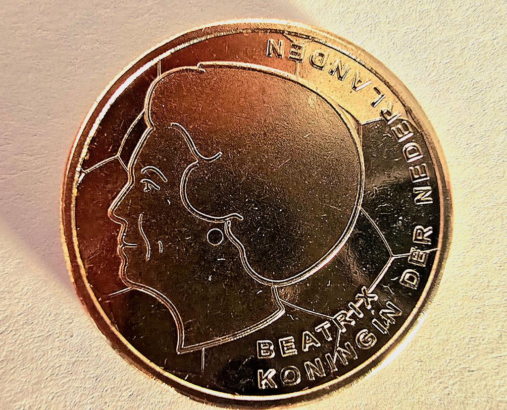 Mooie mint 5 Gulden WK muntje! Groot munt meestersteken!, Ophalen, 5 gulden