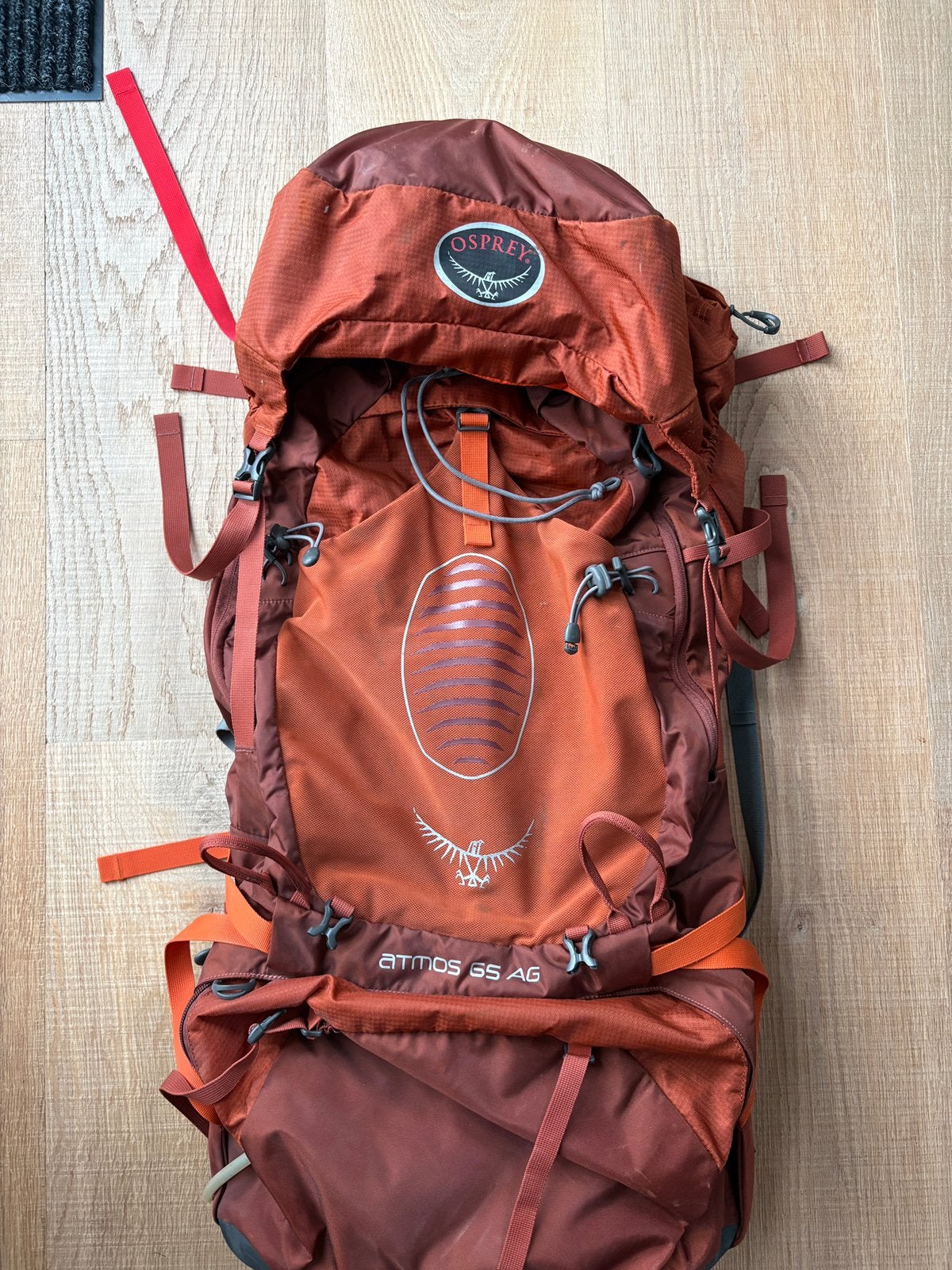 Backpack osprey atmos 65l, Ophalen of Verzenden, Zo goed als nieuw
