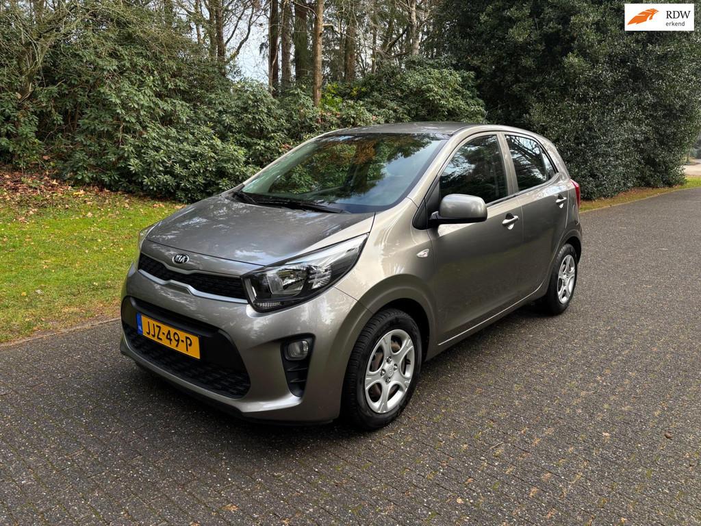 Kia PICANTO 1.0 CVVT EconomyPlusLine 2018 Airco / 5 deurs, Voorwielaandrijving, Stof, Gebruikt, Handgeschakeld
