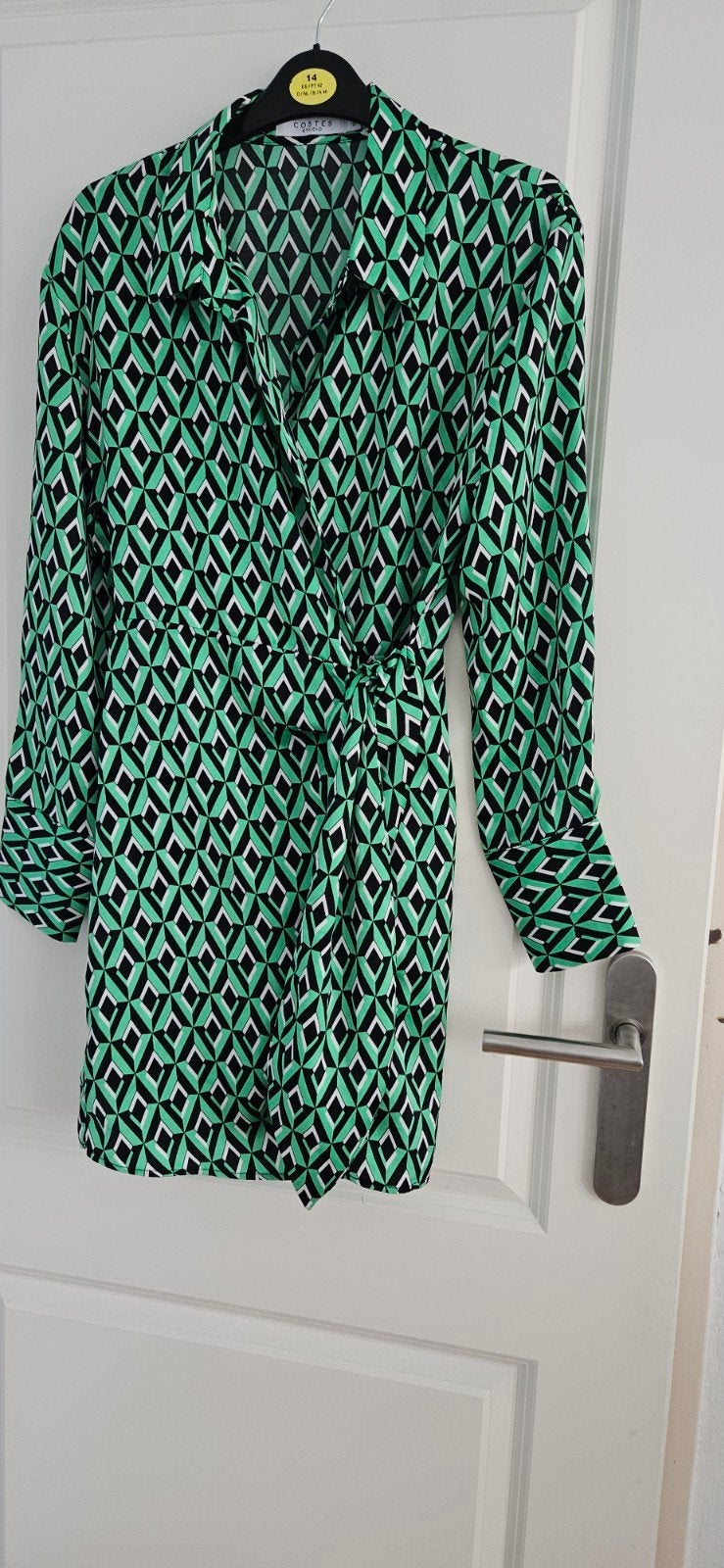 Costes Studio Jurk met Geometrische Print, Nieuw, Ophalen of Verzenden, Costes Studio, Maat 36 (S)