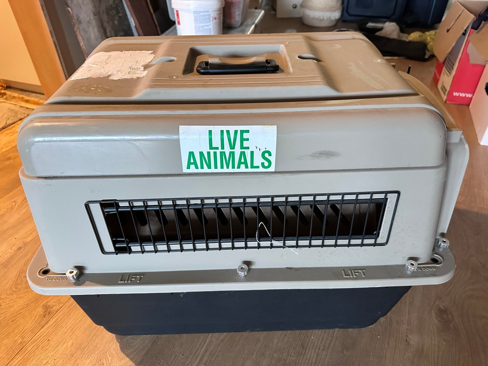 Vari kennel XL transport voor huisdier, Ophalen