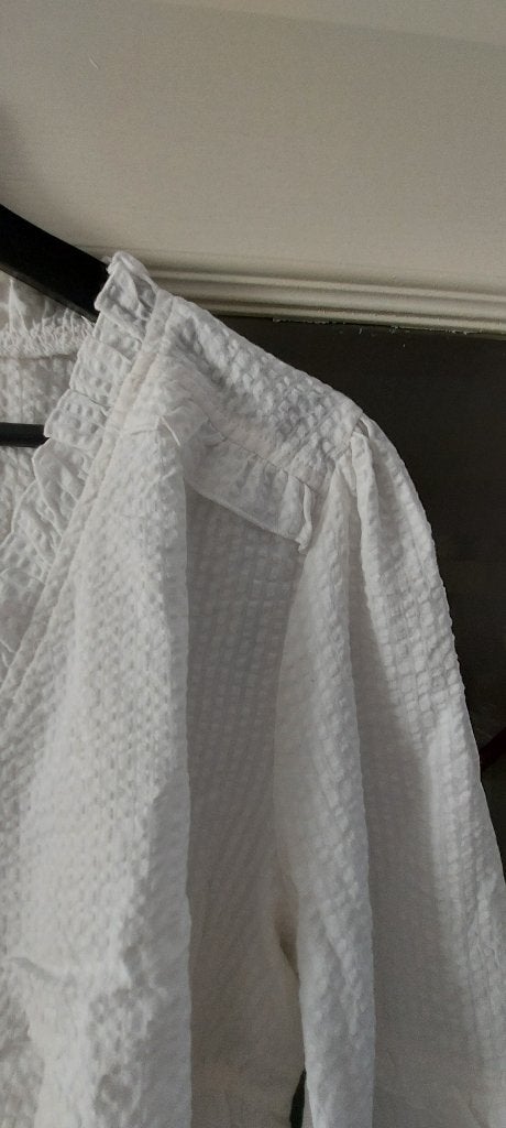 nieuw wit tuniek (wafel) 42/44, Kleding | Dames, Ophalen, Nieuw, Maat 42/44 (L), Wit