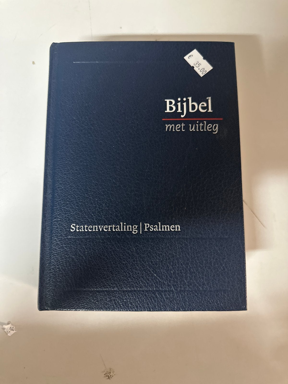 Bijbel met uitleg - Statenvertaling | Psalmen, Ophalen of Verzenden, Zo goed als nieuw, Christendom | Protestants
