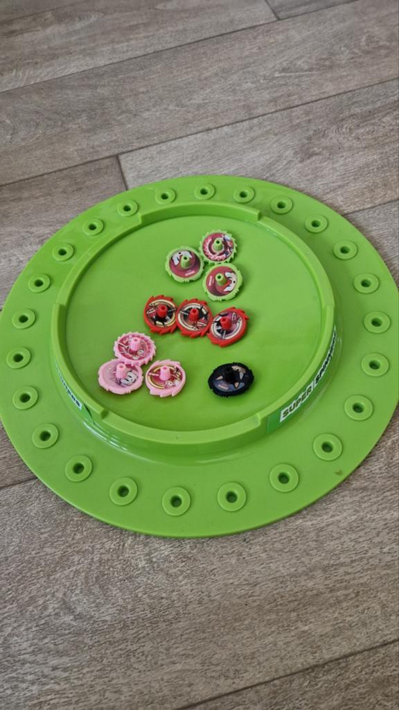 Super Spinners met speelveld, Gebruikt, Jongen of Meisje, Onbekend, Ophalen of Verzenden