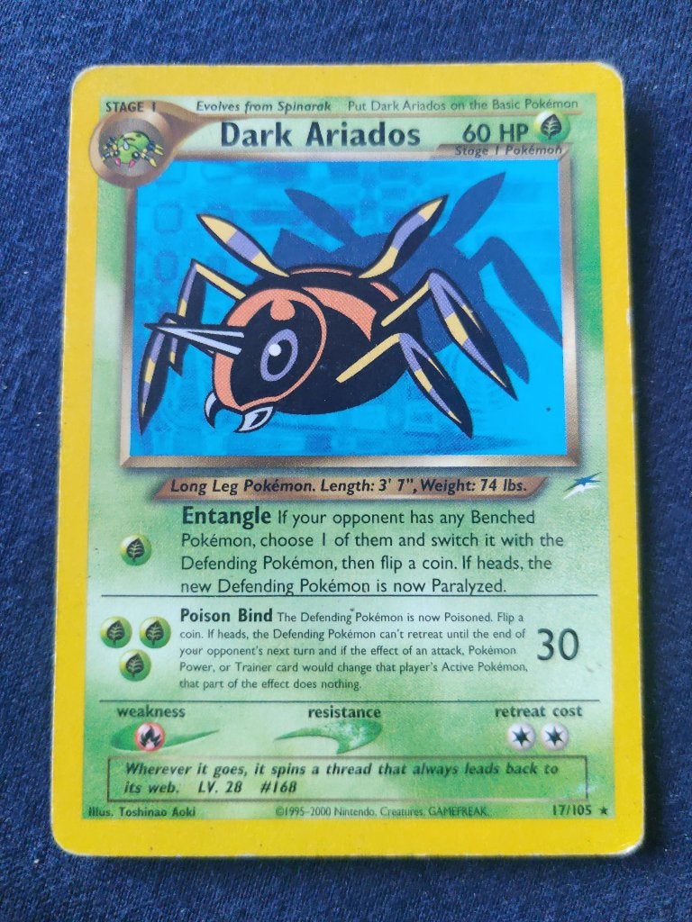 Dark Ariados - Neo Destiny 17/105 - Excellent, Ophalen of Verzenden, Nieuw