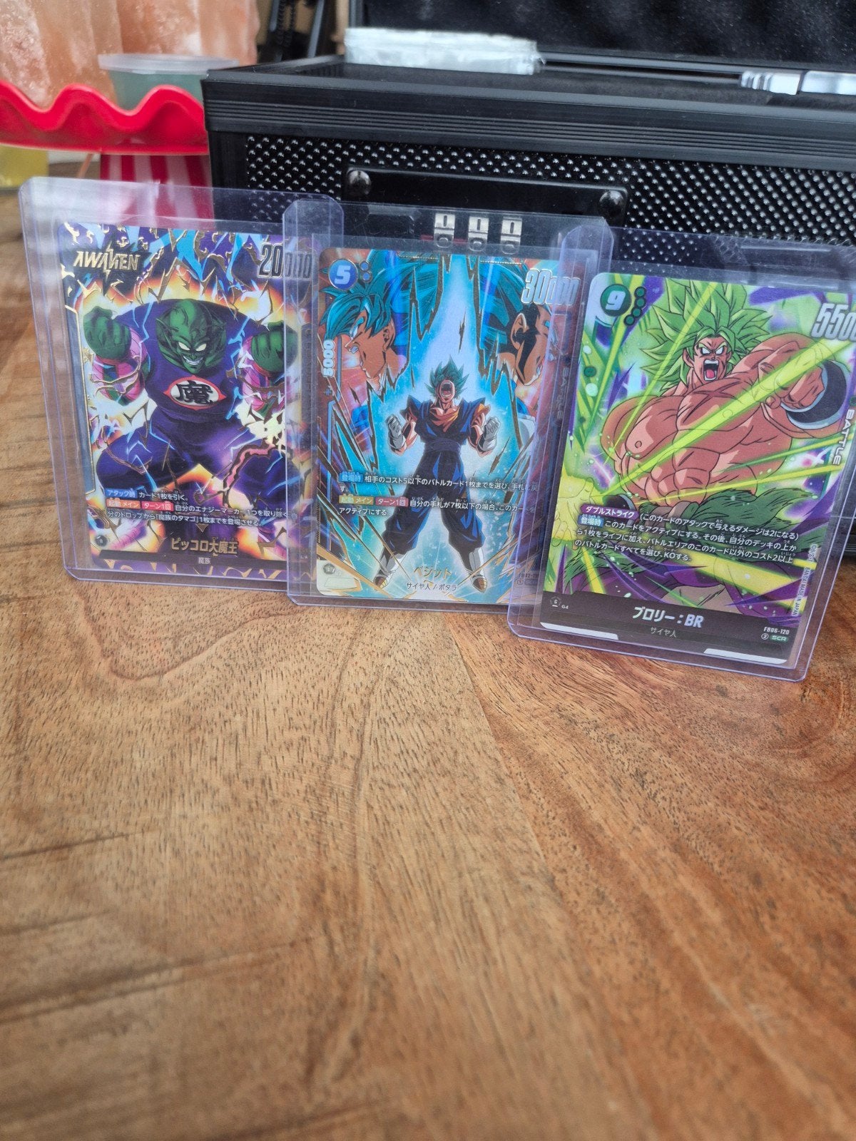 Dragon Ball Super Card Game - 3 Zeldzame Kaarten, Ophalen, Zo goed als nieuw, Meerdere kaarten