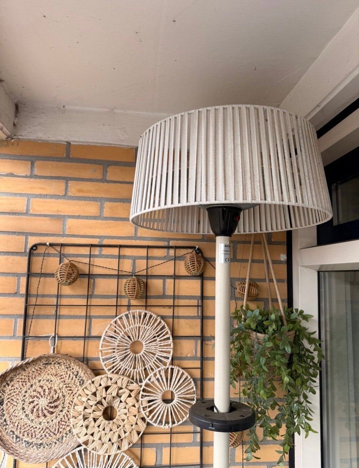 BEST Heater Terrasverwarmer 1500W Zen Beige, Ophalen, Zo goed als nieuw, Elektrisch, Vloer