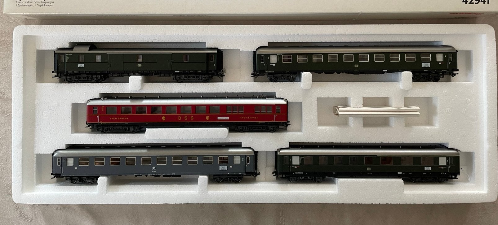 Marklin 42941 set Riviera Express Nieuw, Wisselstroom, Treinset, Ophalen of Verzenden, Zo goed als nieuw