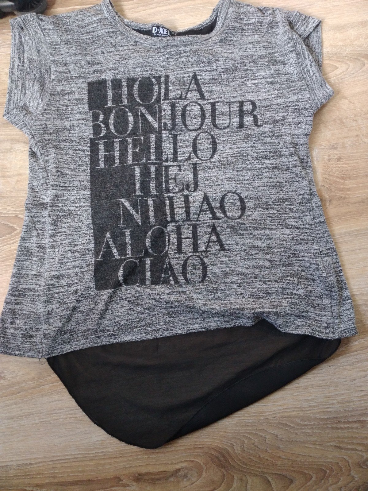 leuk apart T shirt maat 164, Kinderen en Baby's, Kinderkleding | Maat 164, Gebruikt, Meisje, Ophalen of Verzenden, D-tex