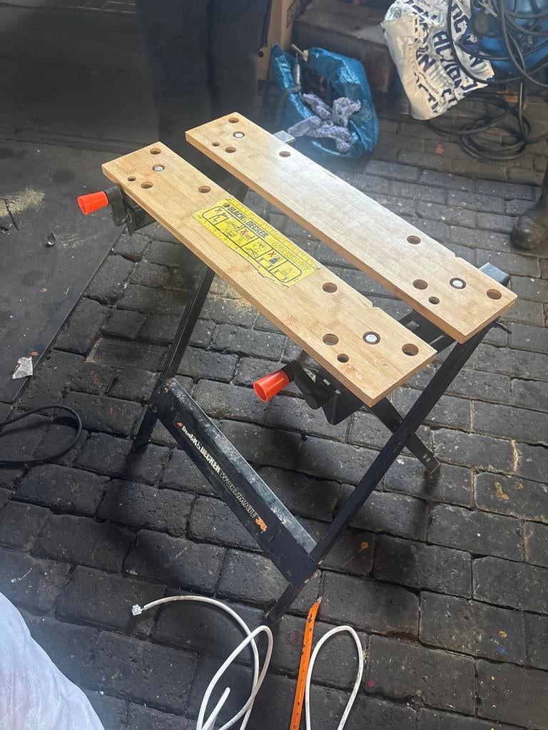 Black & Decker Workmate 500 Werkbank - Gebruikt, Doe-het-zelf en Verbouw, Werkbanken, Ophalen of Verzenden, Gebruikt, 70 tot 120 cm