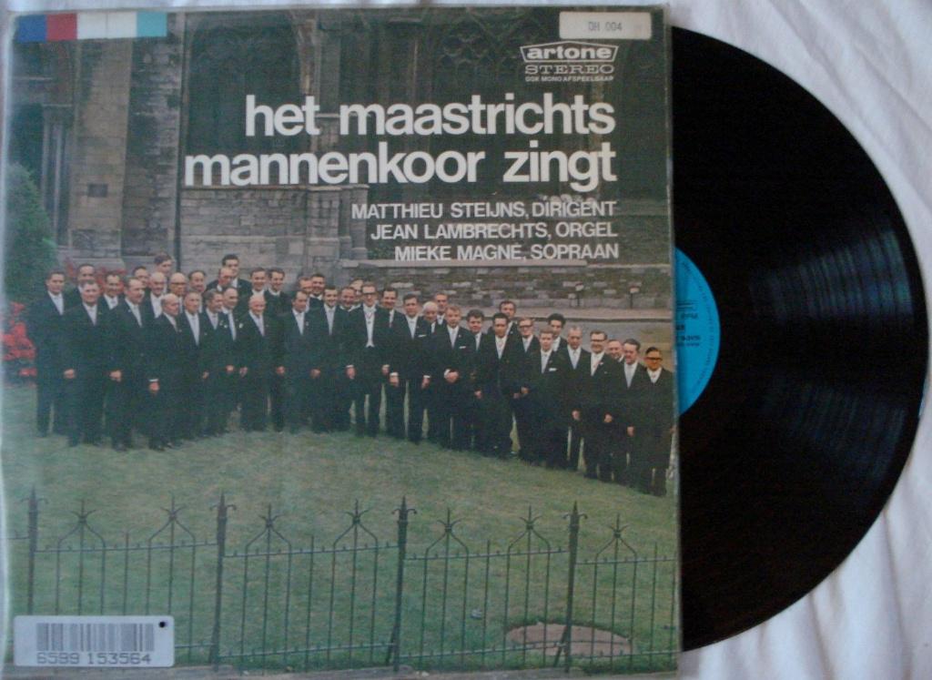 Het Maastrichts Mannenkoor zingt, Ophalen of Verzenden, 1960 - 1969, Gebruikt, 12 inch