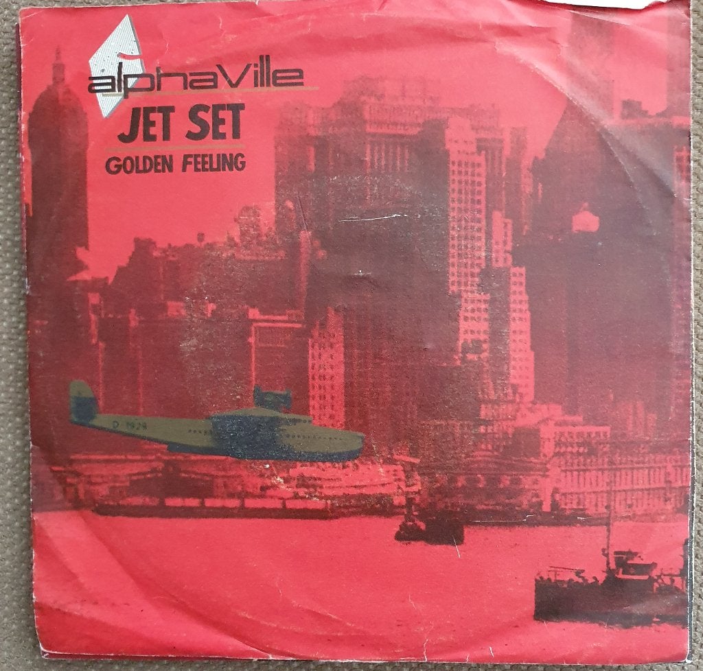 Alphaville - Jet Set, Gebruikt, Verzenden, 7 inch, Fotohoes