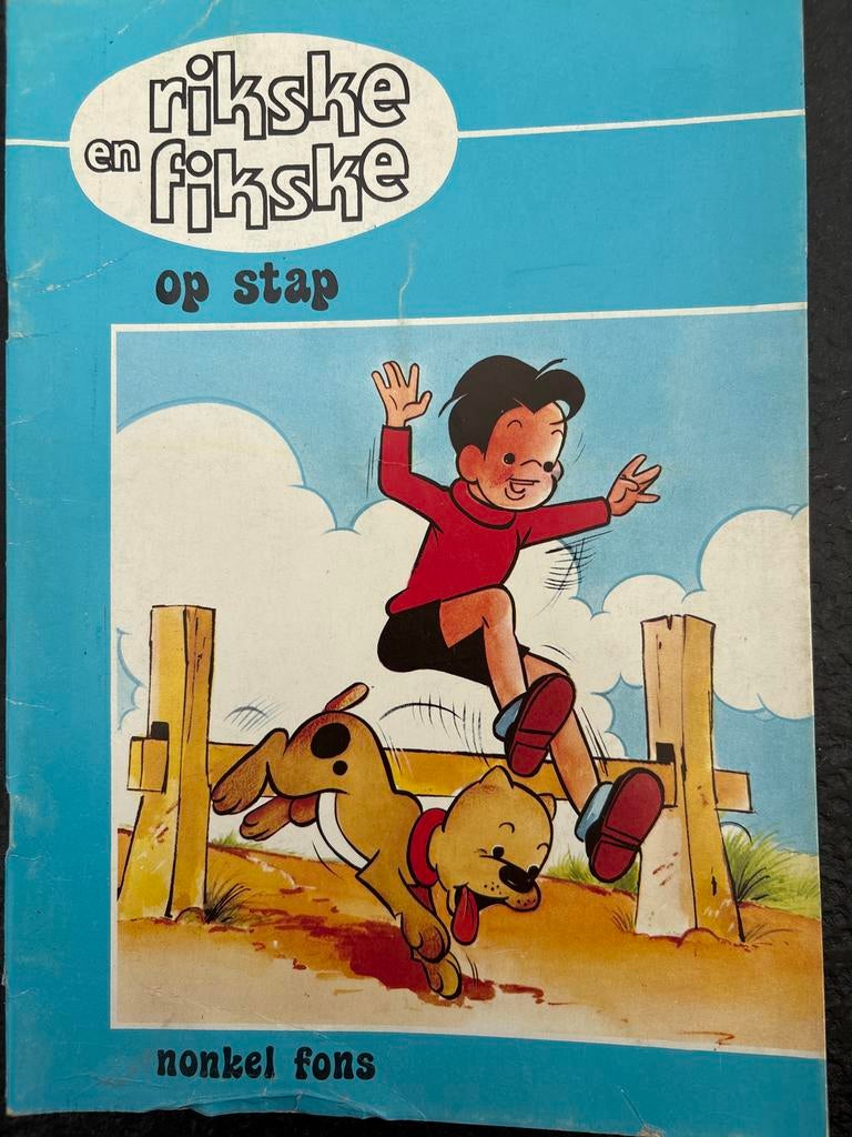 Rikske en Fikske op stap - Nonkel Fons stripboek, Boeken, Stripboeken, Eén stripboek, Ophalen of Verzenden, Gelezen