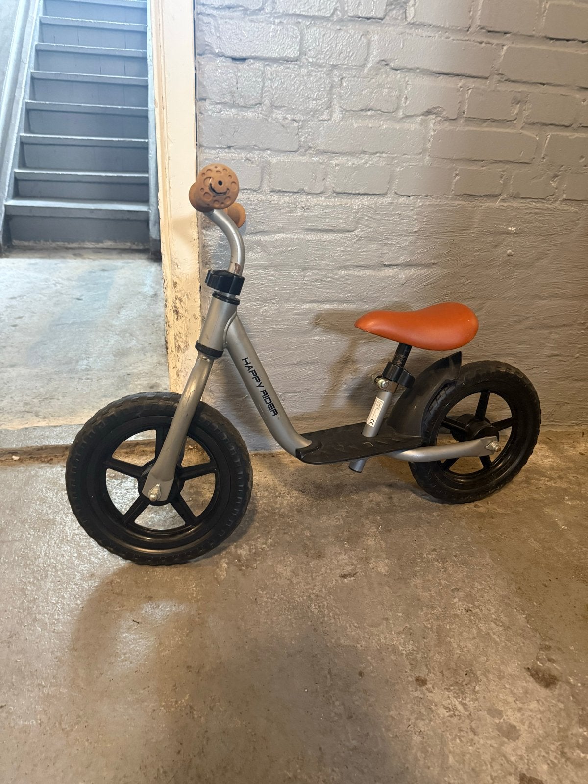 Nette Happy Rider loopfiets voor kinderen, Ophalen of Verzenden, Zo goed als nieuw, Loopfiets