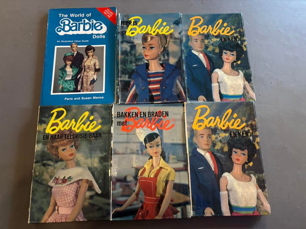 6 Barbie boekjes, Ophalen of Verzenden, Zo goed als nieuw, Overige typen