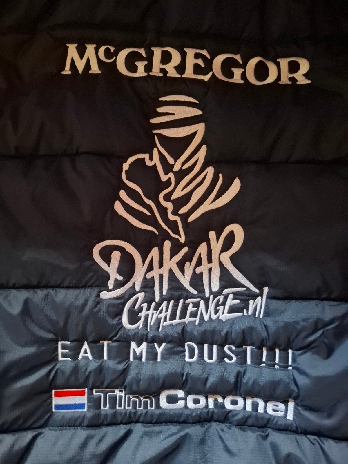 McGregor / US Basic Dakar Challenge Bodywarmer – Tim Coronel, Kleding | Heren, Maat 52/54 (L), McGregor, Zwart, Ophalen of Verzenden