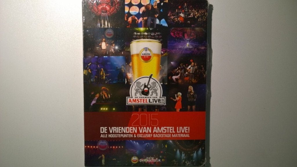De Vrienden van Amstel Live! 2015 (DVD), Alle leeftijden, Ophalen of Verzenden, Nieuw in verpakking, Concert