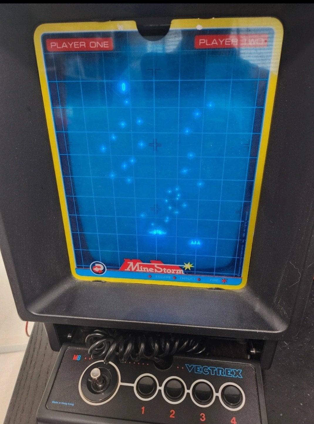 Vectrex console met 10 spellen en controller, Spelcomputers en Games, Ophalen of Verzenden, Overige merken, Gebruikt