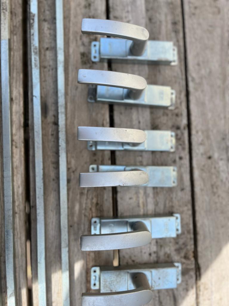 Nemef raamespagnolet (9mm) en diverse onderdelen, Ophalen, Gebruikt, IJzer, Overige typen