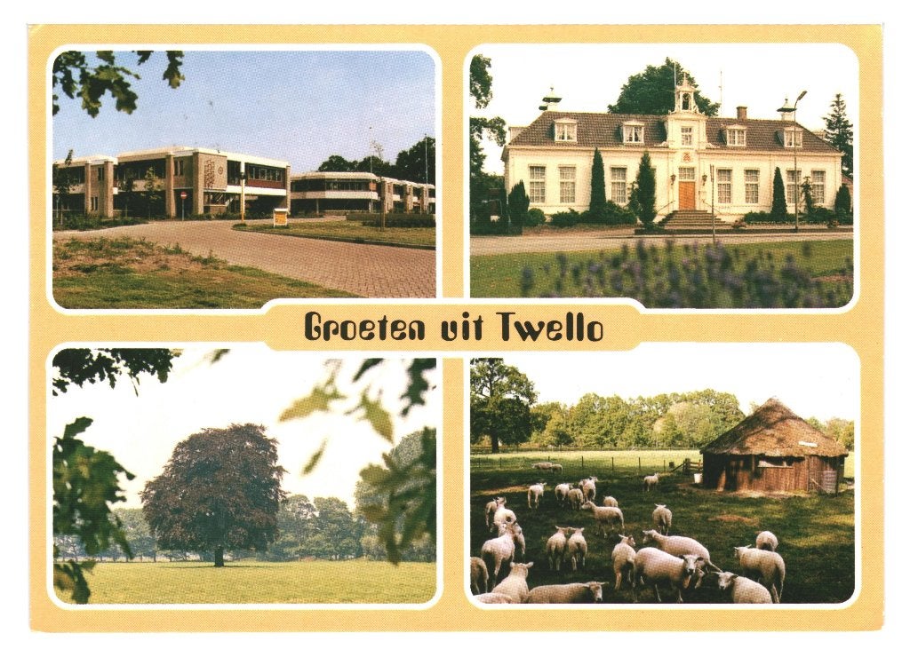 42801 Twello 683 Gld _ met mooie zegel Loodvrije benzine